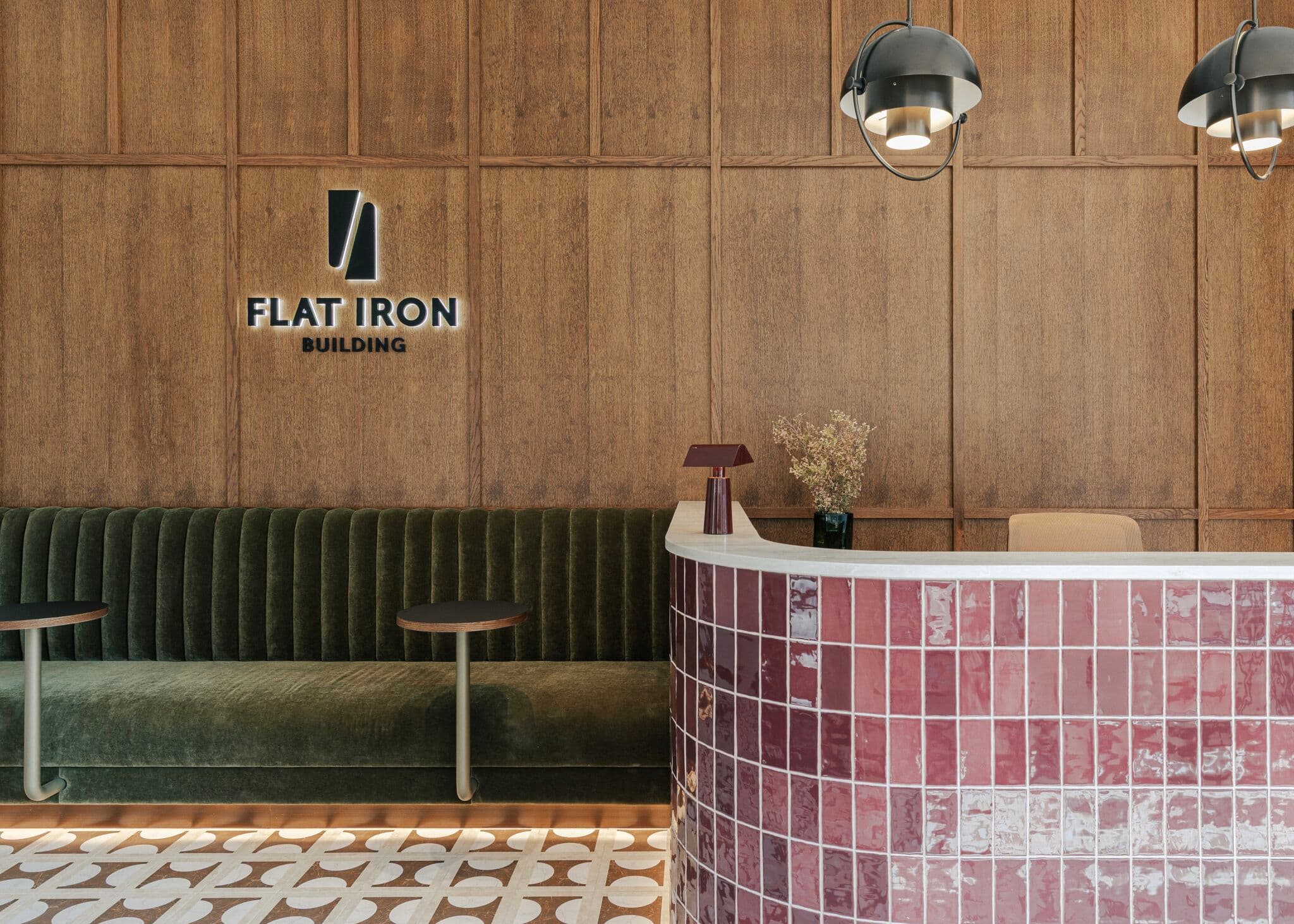 Flat Iron Building — interior